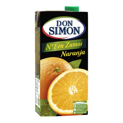 DON SIMON ZUMO NARANJA BRIK 1 LTR.