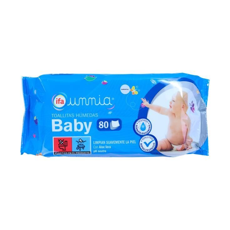 IFA-UNNIA TOALLITAS H. BABY 80 UND.