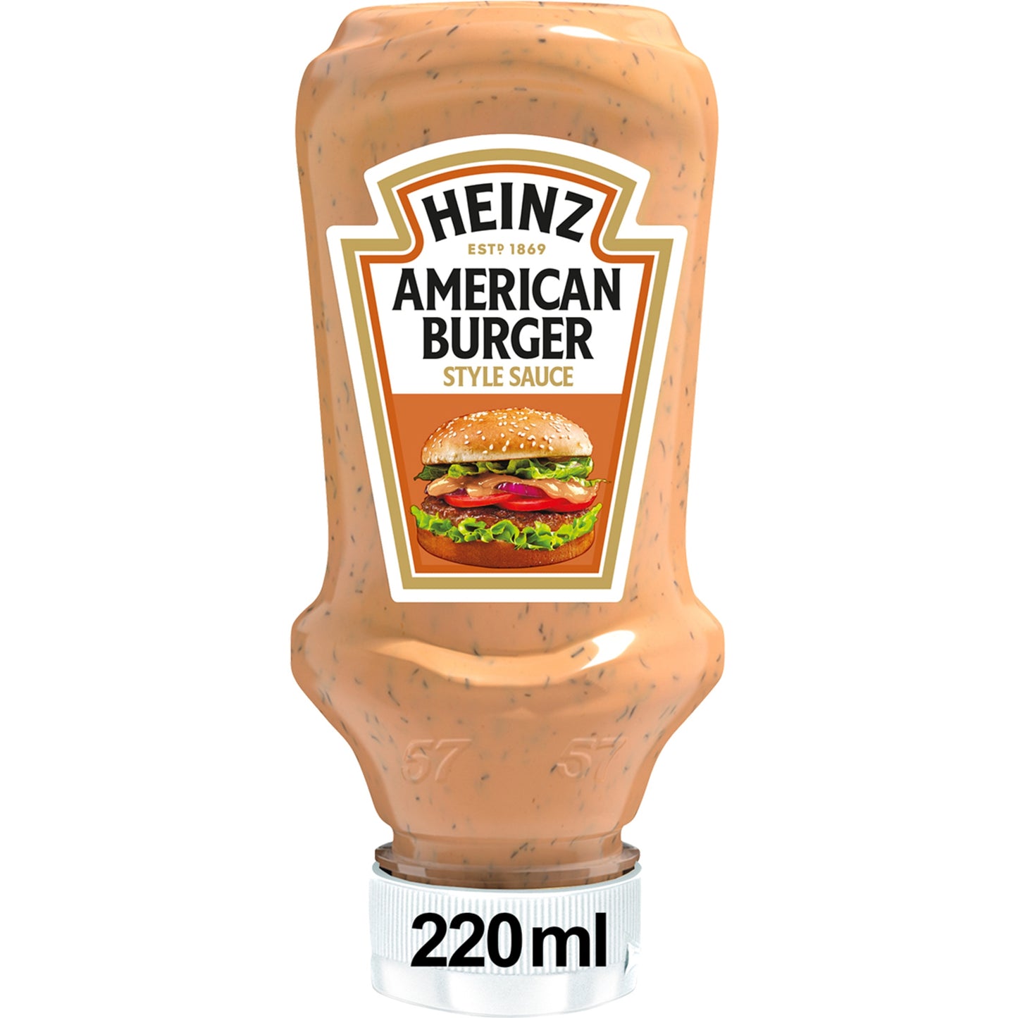 HEINZ SALSA AMERICAN BURGER 220 GR.