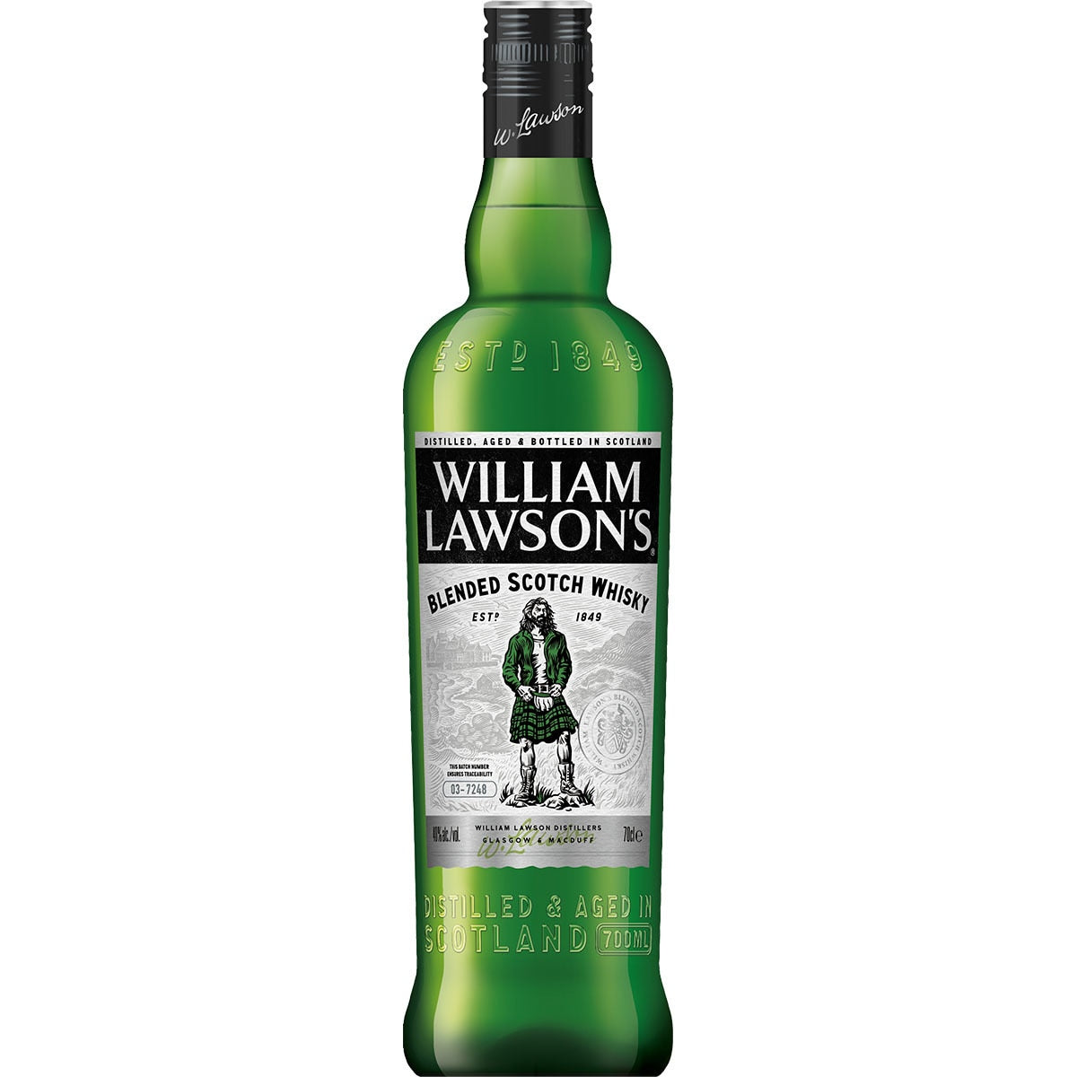 WILLIAM LAWSONS WHISKY 70 CL.