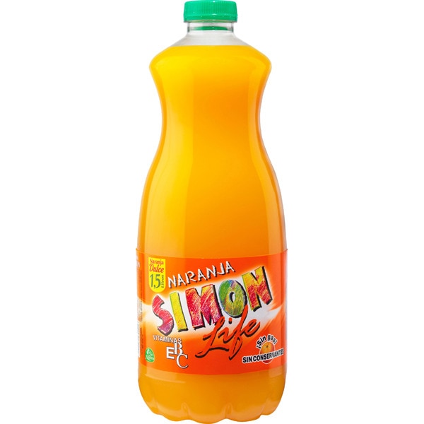 SIMON'S LIFE NARANJA BOT. 6x1,5 LTR.
