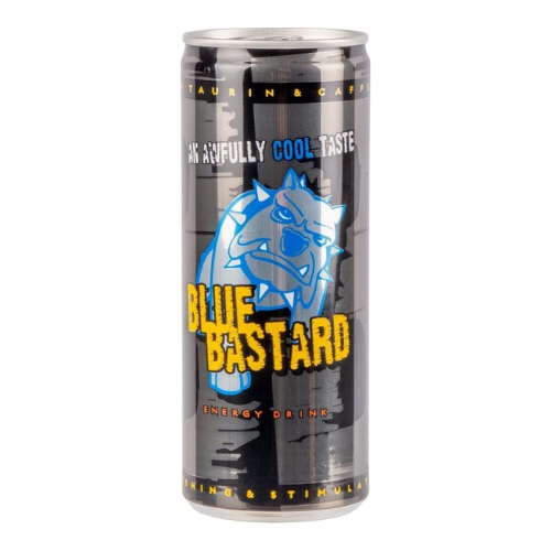 Blue bastard energy drink 24x25 cl.
