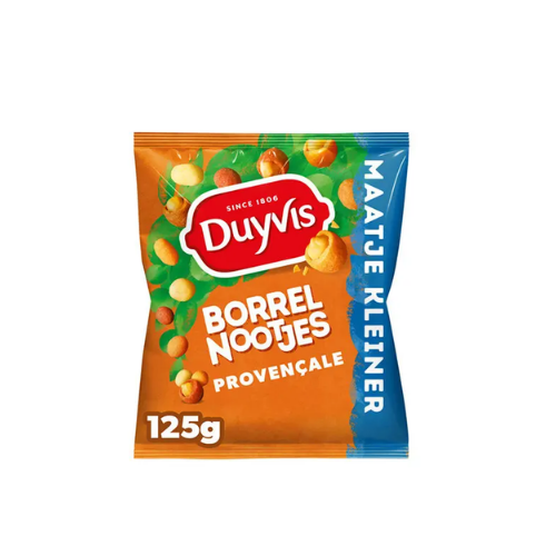 Duyvis borrelnootjes provençale 125 gr