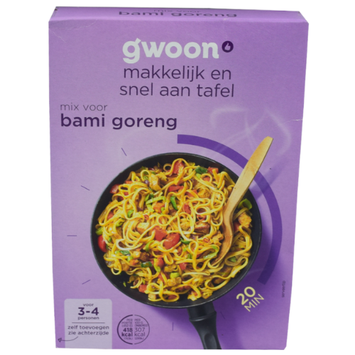 G'woon mix bahmi goreng 67 gr.