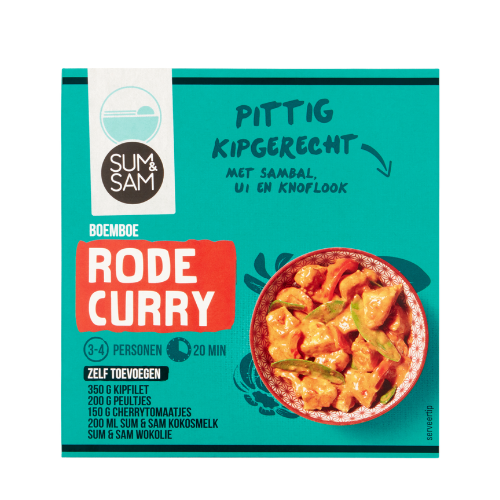 Sum en sam boemboe rode curry 95 gr.