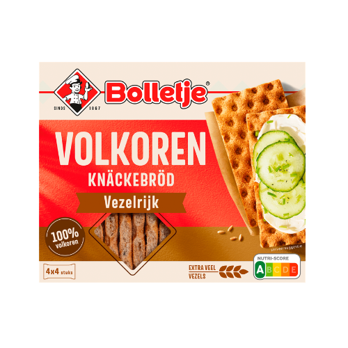Bolletje knackebrod vezelrijk volkoren 265 gr.