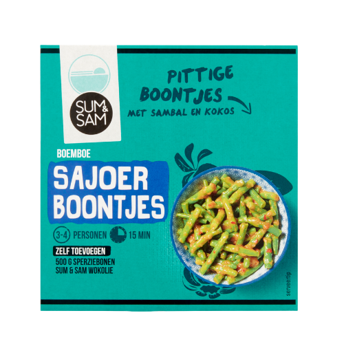 Sum en sam boemboe sajoer boontjes 95 gr.