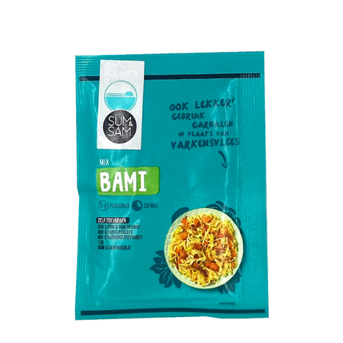 Sum en sam kruidenmix bami 19 gr.