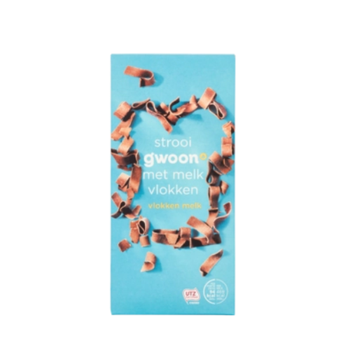 G'woon vlokken melk 300 gr.