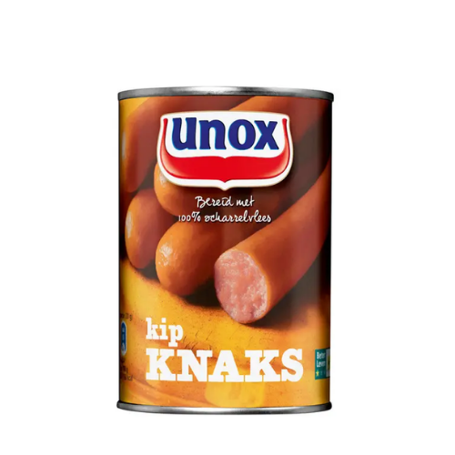 Unox knaks kip 400 gr.