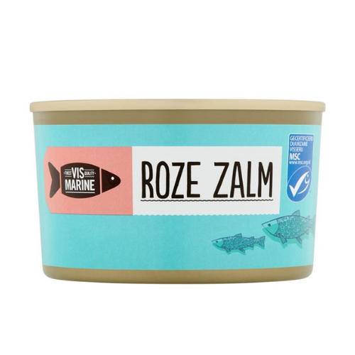 Vismarine roze zalm msc 213 gr.