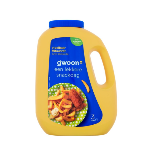 G'woon vloeibaar frituurvet 3 ltr.