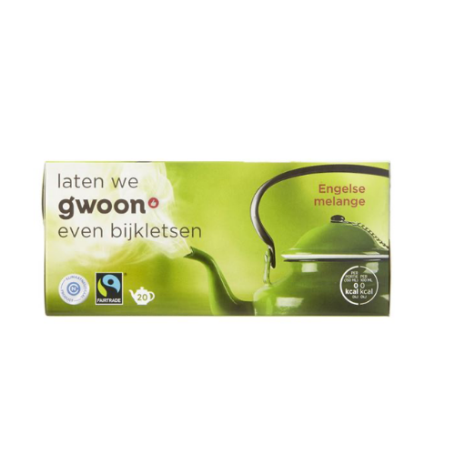G'woon engelse melange thee 80 gr.