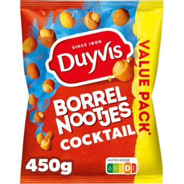 DUYVIS BORRELNOOTJES COCKTAIL 450 GR.
