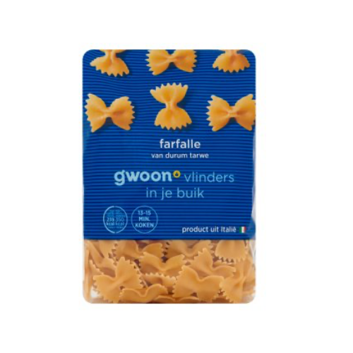 G'woon farfalle 500 gr.