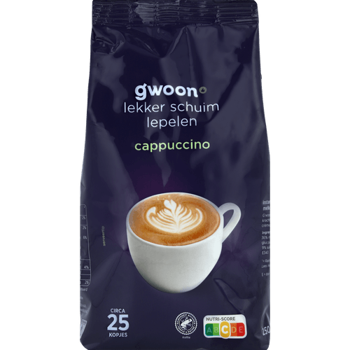 G'WOON CAPPUCCINO 250 GR.