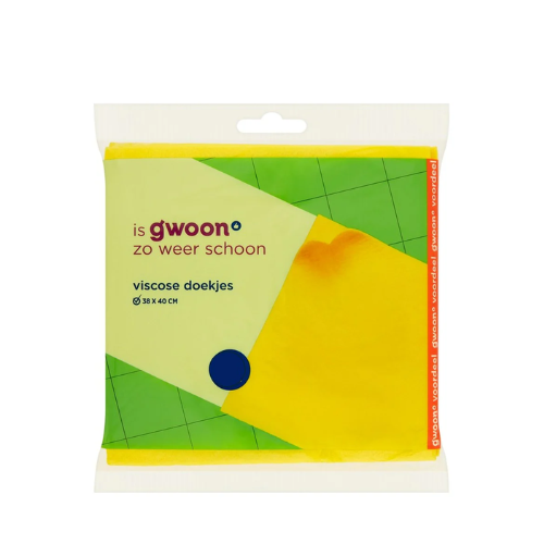 G'woon viscosedoekjes 3 st.