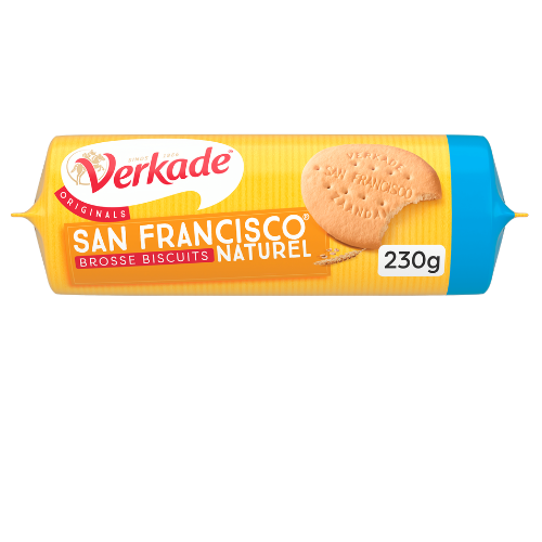 Verkade san francisco naturel 230gr