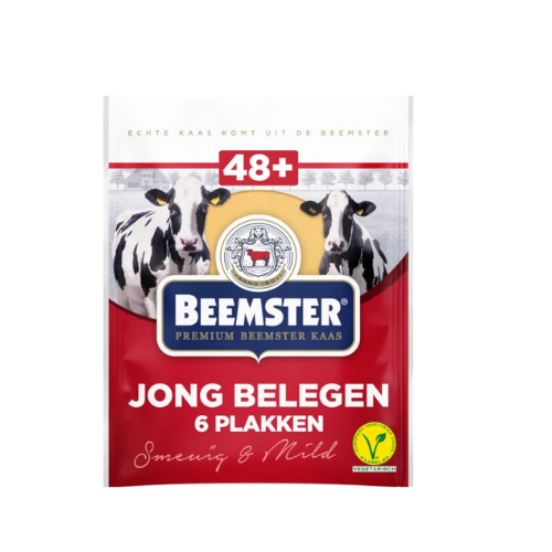 Beemster jong belegen 48+ plakken 150 gr.