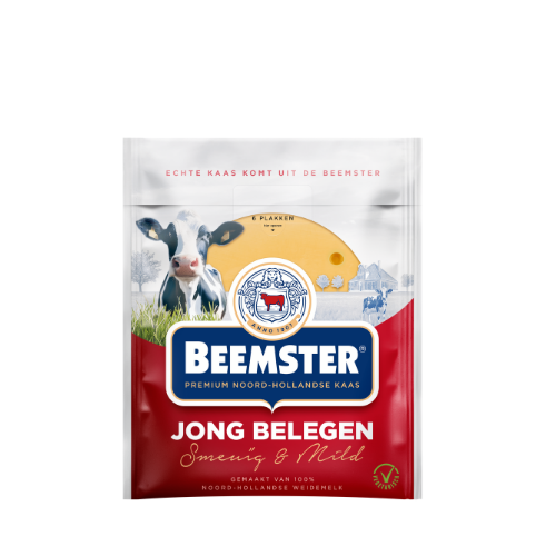 Beemster jong belegen plak 150 gr.
