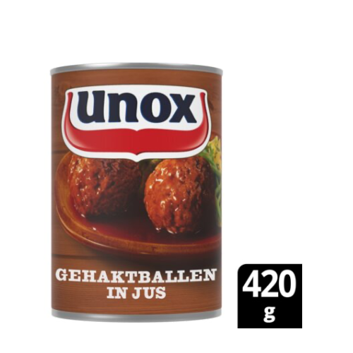 Unox gehaktballen in jus 420 gr.