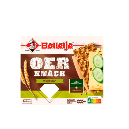 Bolletje oerknack waldkorn 300 gr.
