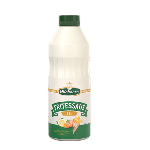 Oliehoorn fritessaus 25% 900 ml