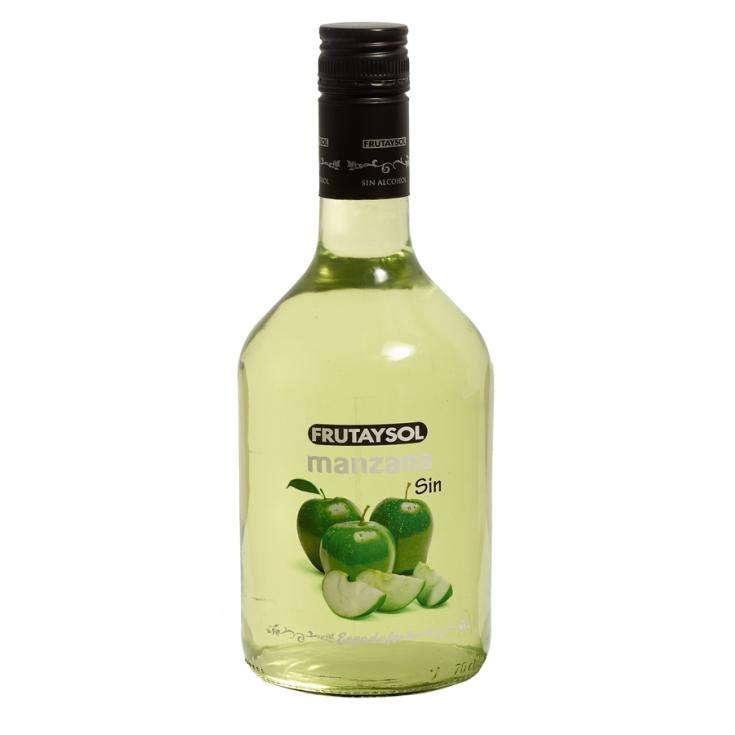 FRUTAYSOL LICOR DE MANZANA VERDE S/A 70 CL.