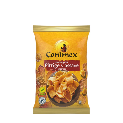 Conimex kroepoek spicy cassave 75 gr