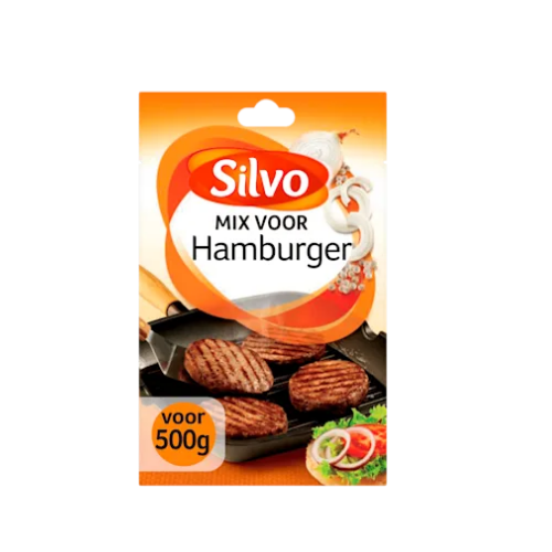 Silvo kruidenmix hamburger 38 gr