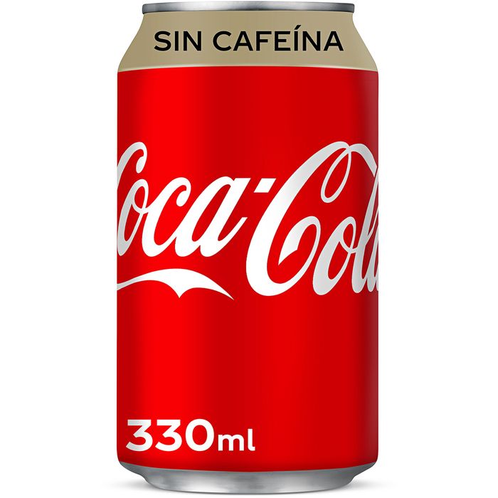COCA-COLA SIN CAFEÍNA LATA 24x33 CL.