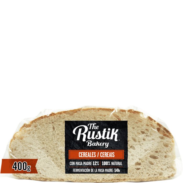 THE RUSTIK BAKERY PAN CEREALES 400 GR.