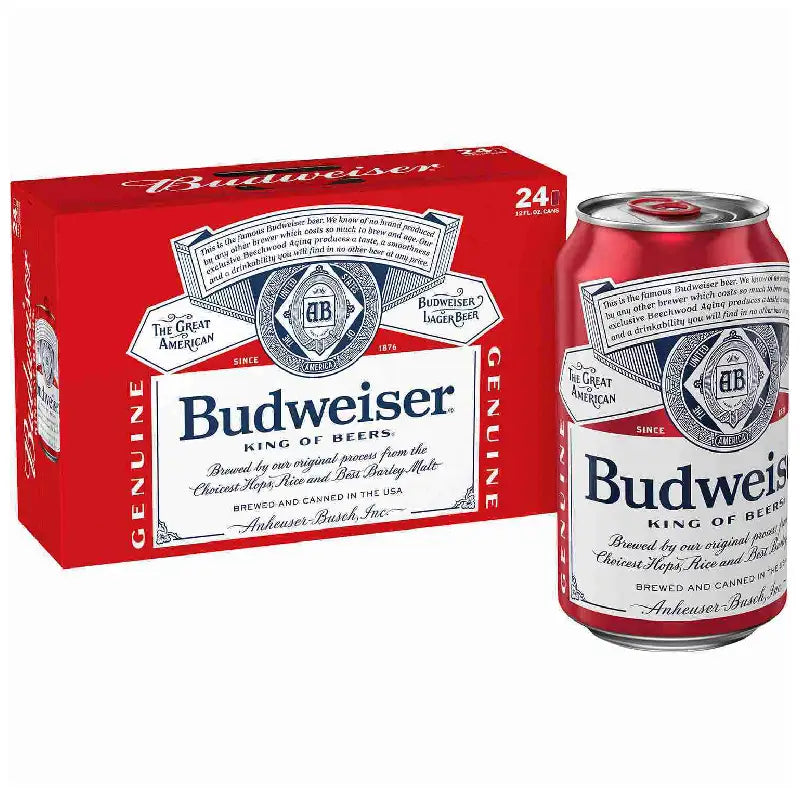 BUDWEISER LATA 24x33 CL.