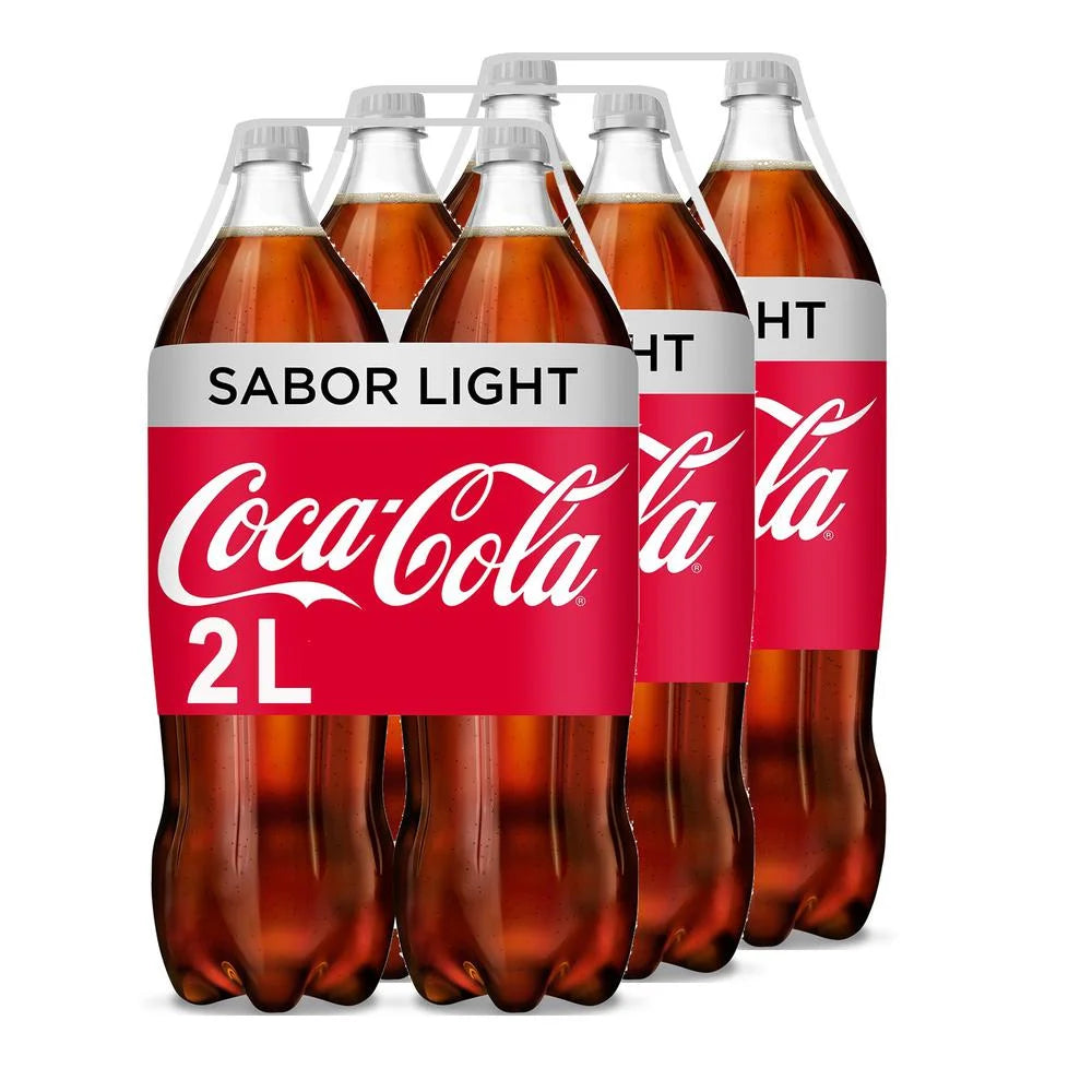 COCA-COLA LIGHT PLÁST. 6x2 LTR.