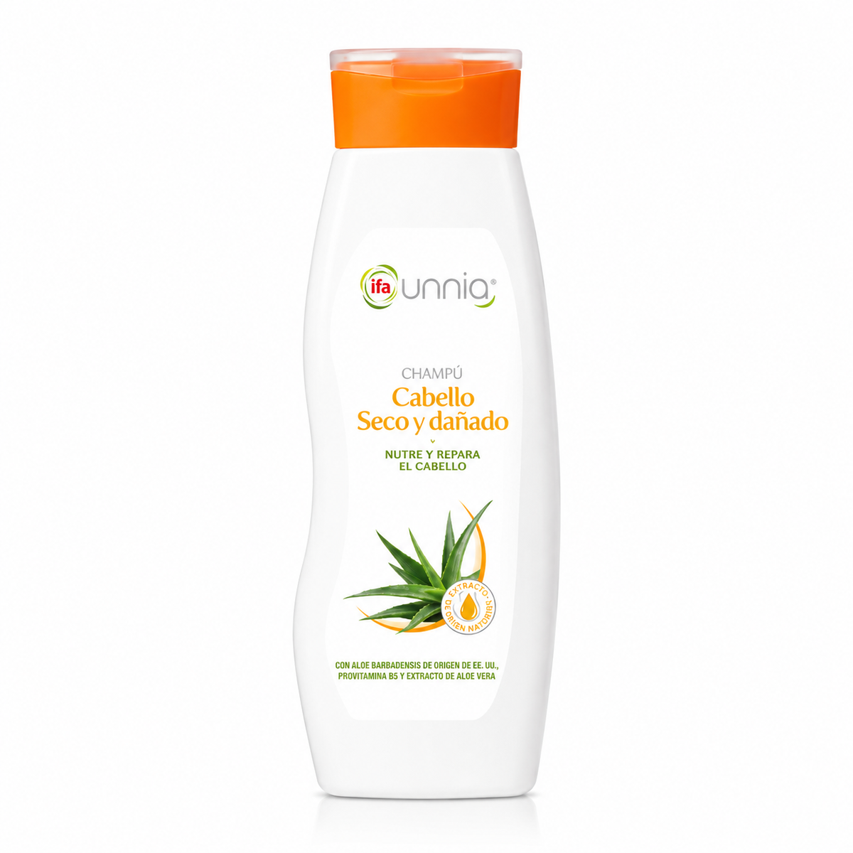 IFA-UNNIA CHAMPÚ CABELLO SECO Y DAÑADO 400 ML.