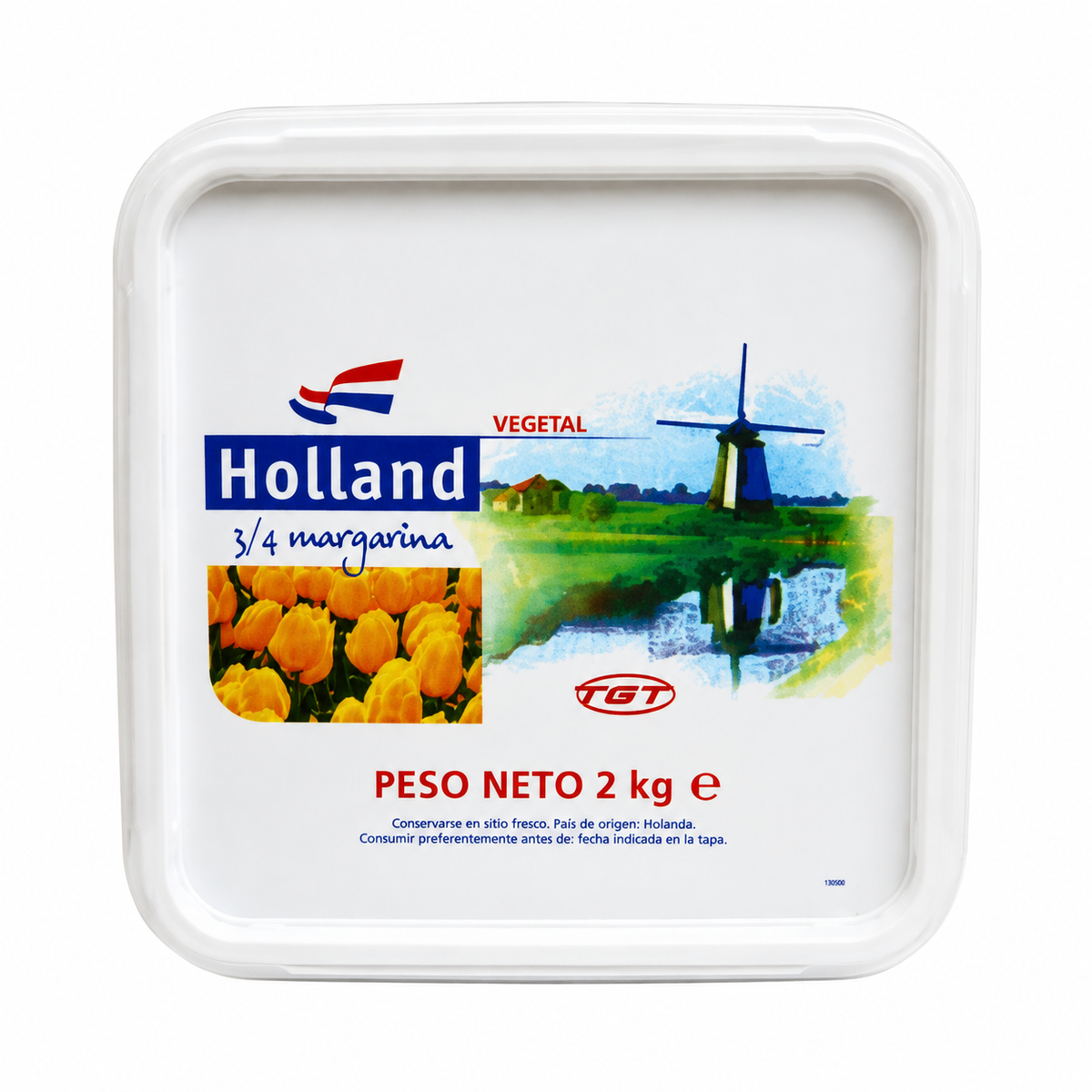HOLLAND MARGARINA VEGETAL 2 KG.
