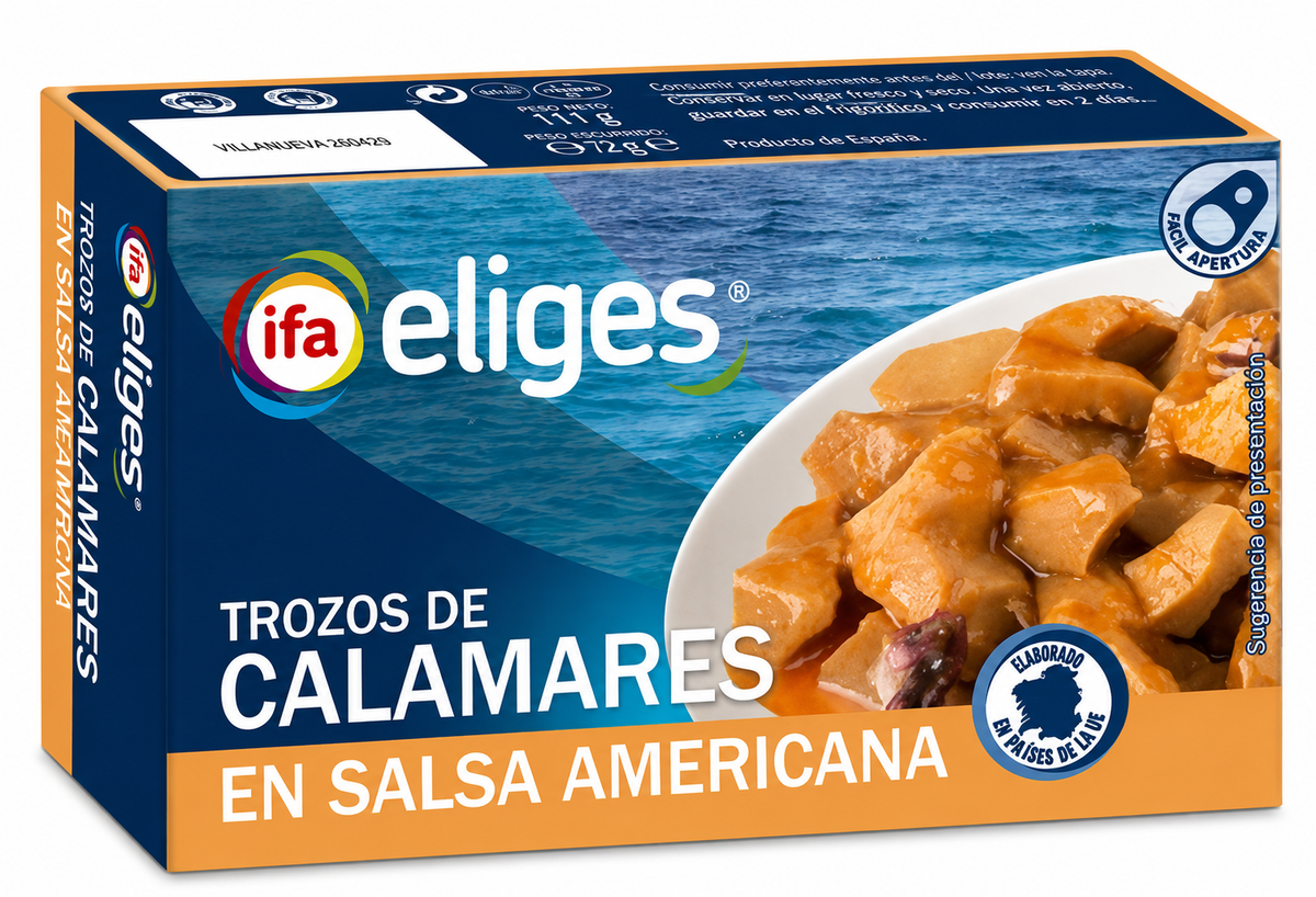 IFA-ELIGES CALAMARES CON SALSA OL-120
