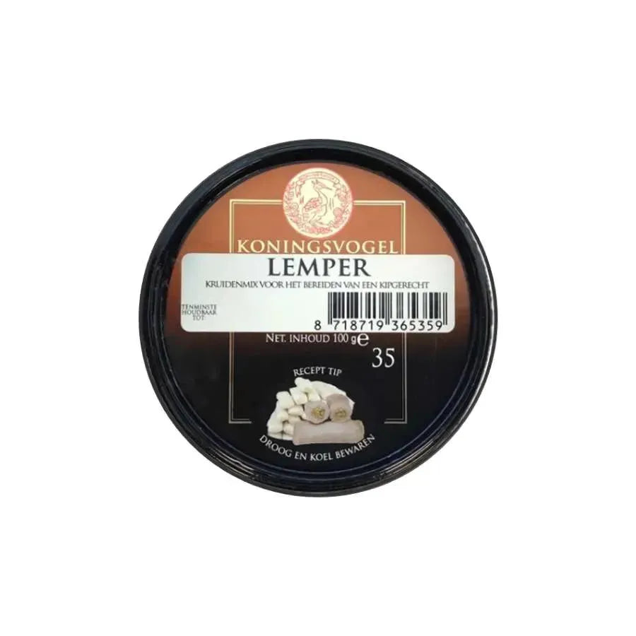 KONINGSVOGEL BOEMBOE LEMPER 100 GR.