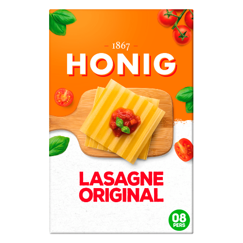 Honig lasagnebladen naturel 250 gr