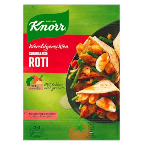 Knorr surinaamse roti 230 gr.