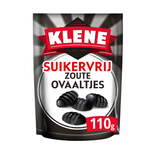 Klene sv zoute ovaaltjes 110 gr