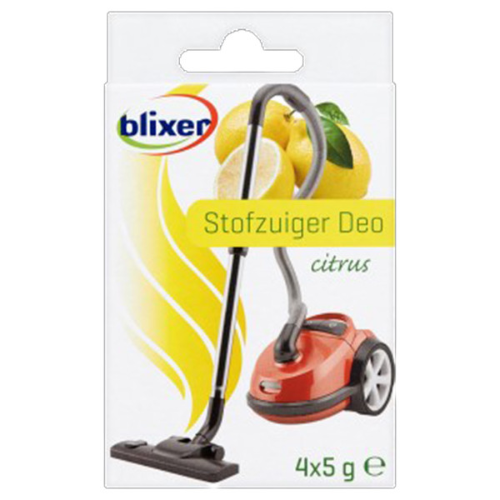 Blixer stofzuiger deo citrus 4x5 gr.