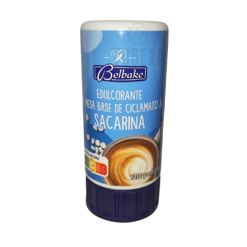 Belbake sacarina 1200 u. 72 gr.