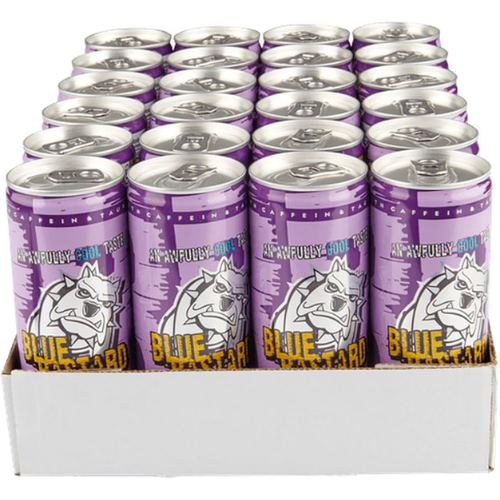 Blue bastard energy drink cassis 24x25 cl