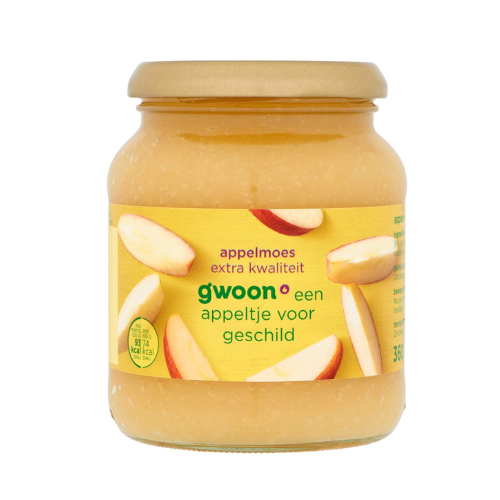 Gwoon appelmoes extra 360gr