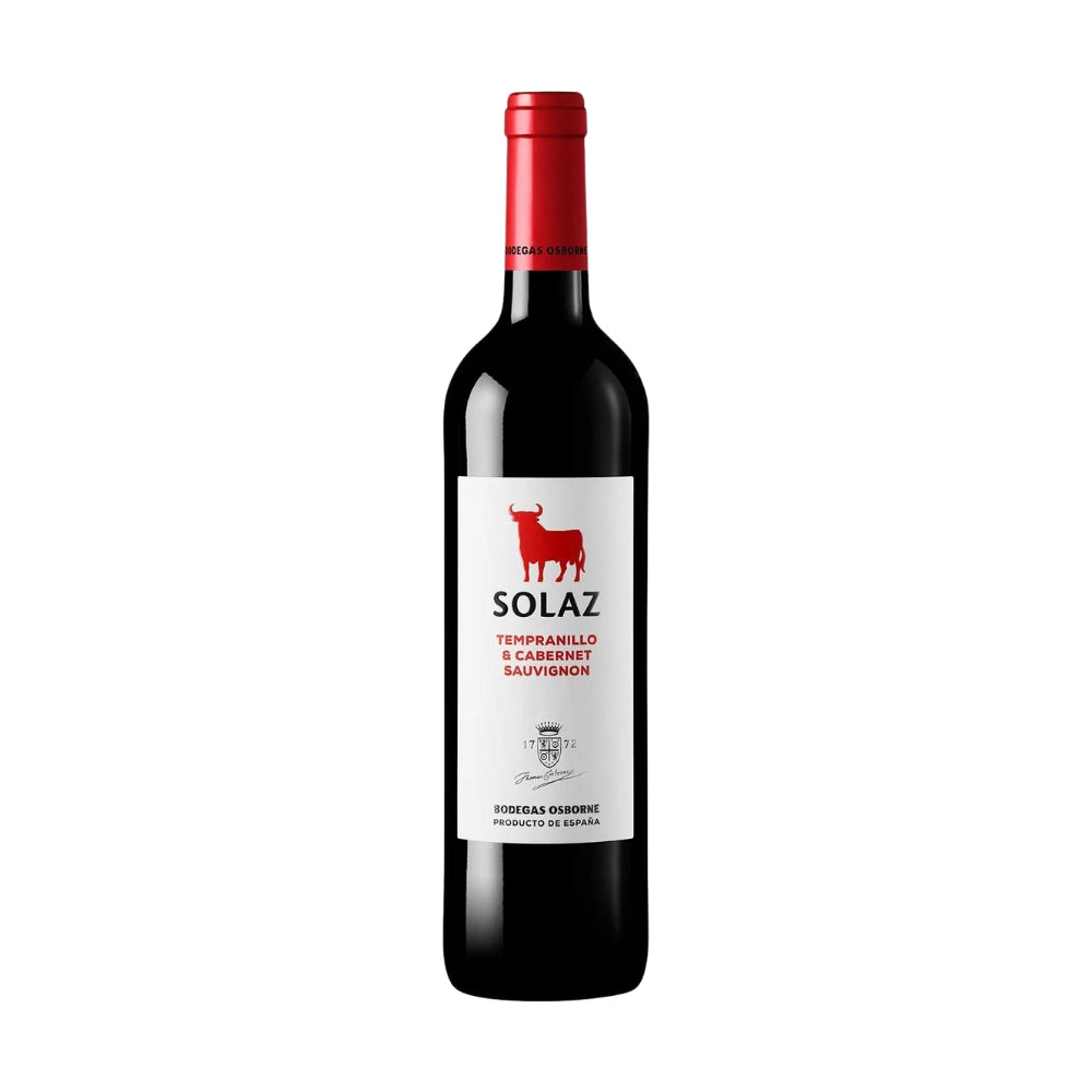SOLAZ VINO TINTO 75 CL.