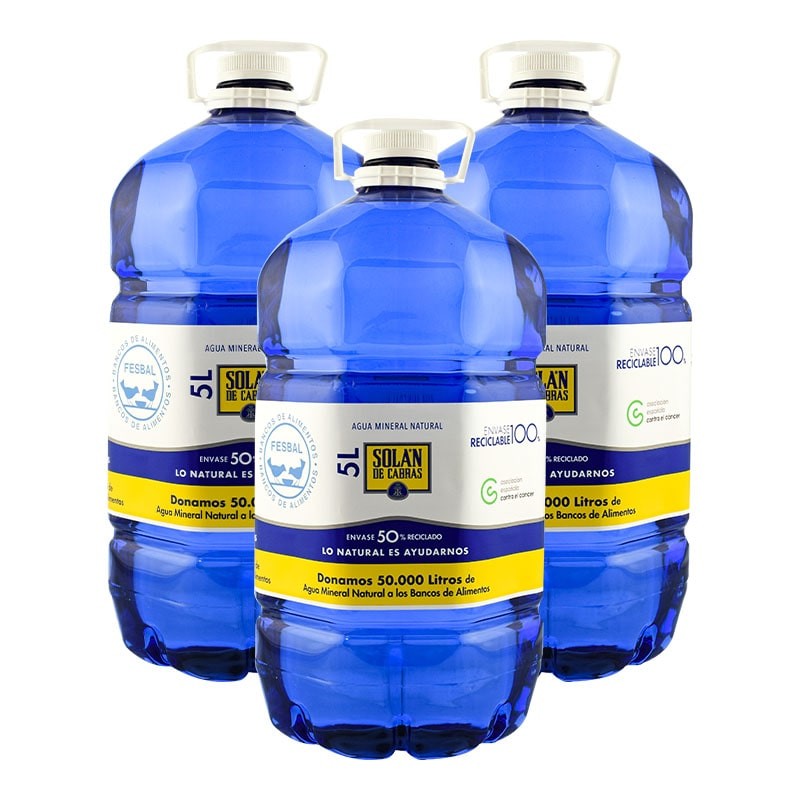 SOLAN DE CABRAS AGUA 3x5 LTR.