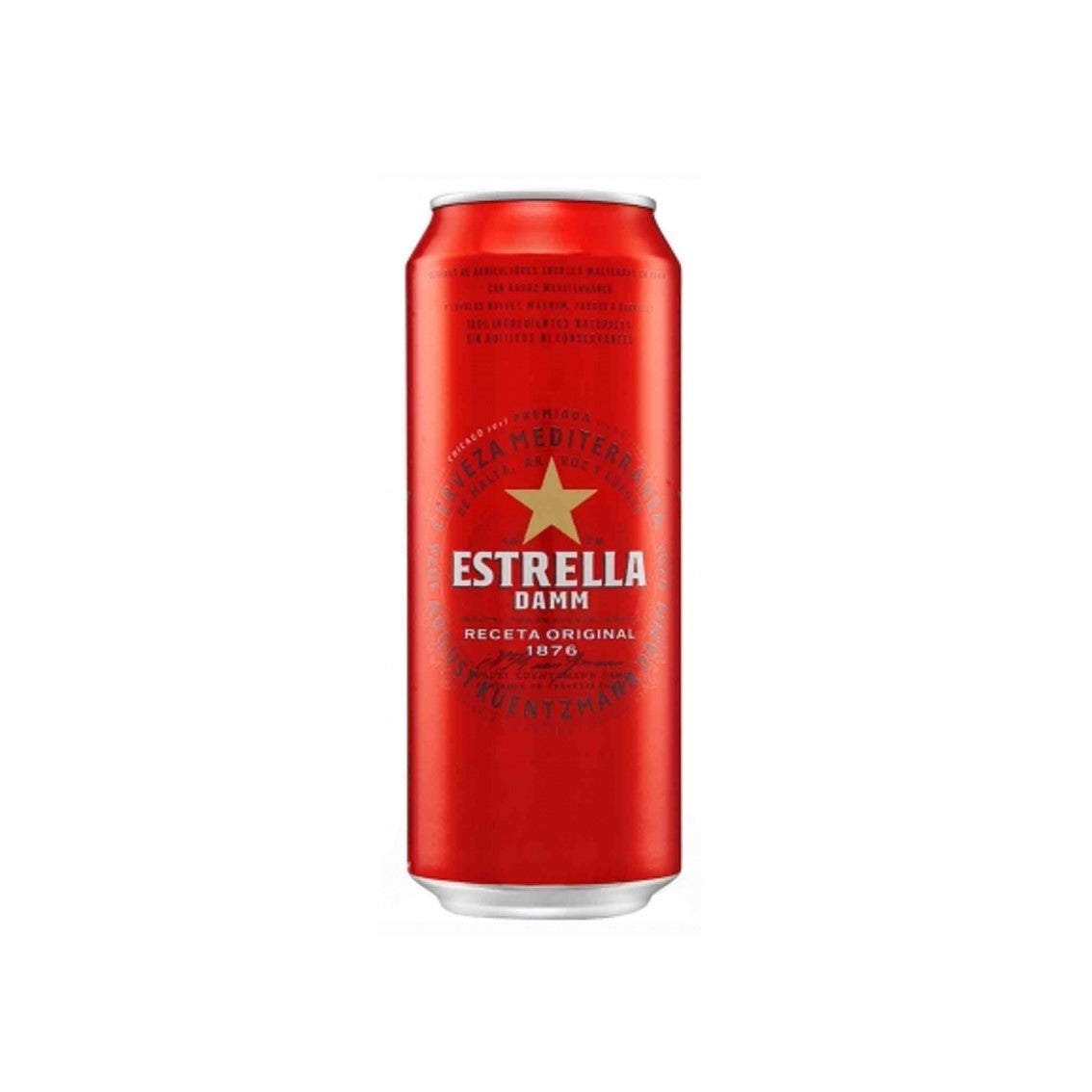 ESTRELLA DAMM CERVEZA LATA 24x50 CL.
