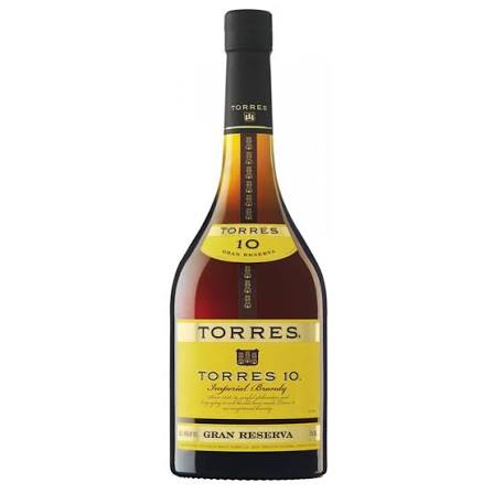 TORRES 10 AÑOS G.R. BRANDY 70 CL.
