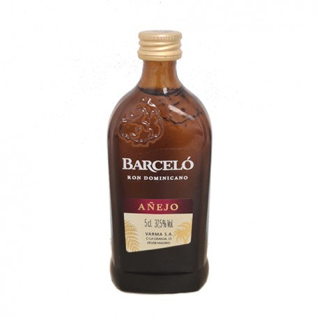 BARCELO RON AÑEJO MINI 20x5 CL.